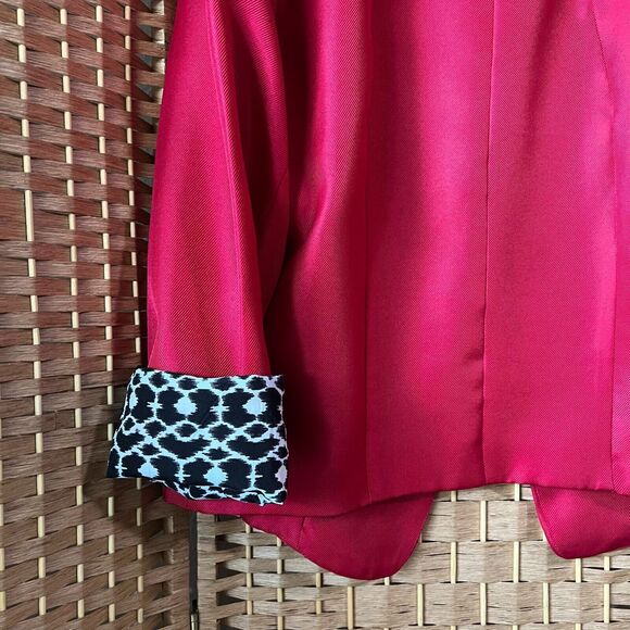 Gameday Couture University of Oklahoma OU Crimson Red Blazer Women's Size 2XL - Picture 8 of 14